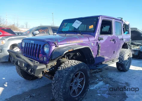 2017 Jeep Wrangler Unlimited Sport 4X4 z USA, uszkodzony, nr VIN 1C4BJWDG9HL707477